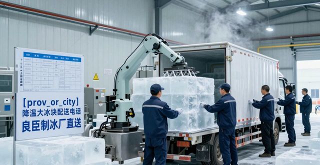 唐山降温大冰块配送电话 良臣制冰厂直送
