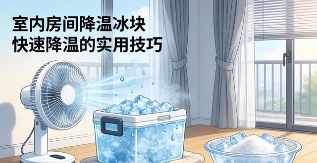 室内房间降温冰块 快速降温的实用技巧
