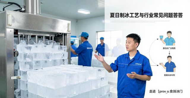 走进唐山食用冰厂：夏日制冰工艺与行业常见问题解答